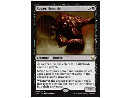 Sewer Nemesis (Foil NE, Stav Near Mint)