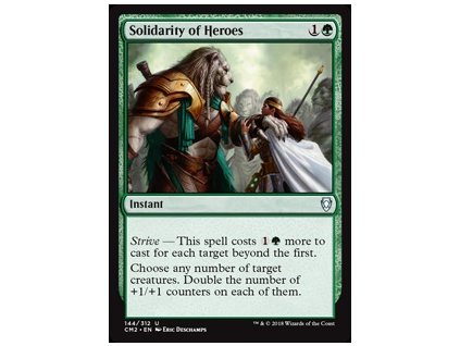Solidarity of Heroes (Foil NE, Stav Near Mint)