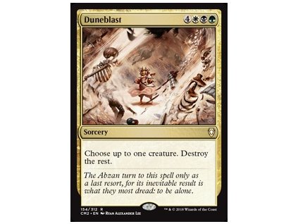 Duneblast (Foil NE, Stav Near Mint)
