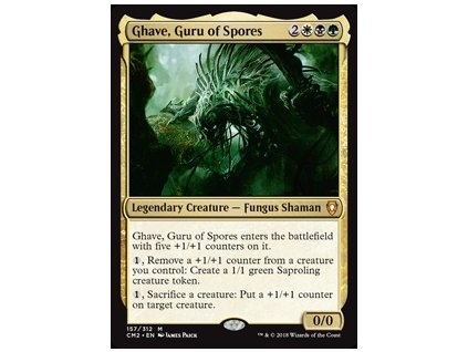 Ghave, Guru of Spores (Foil NE, Stav Near Mint)