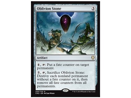 Oblivion Stone (Foil NE, Stav Near Mint)