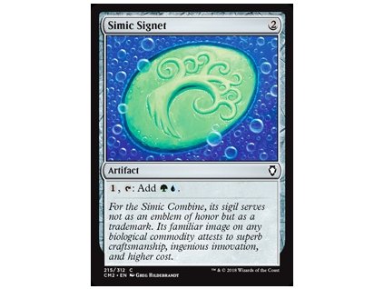 Simic Signet (Foil NE, Stav Near Mint)