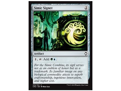 Simic Signet (Foil NE, Stav Near Mint)