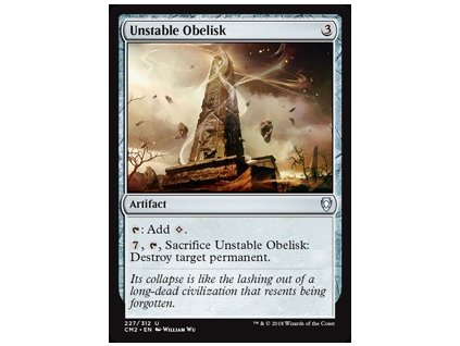 Unstable Obelisk (Foil NE, Stav Near Mint)