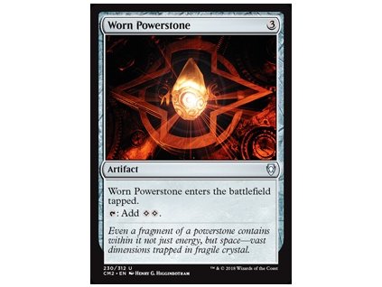Worn Powerstone (Foil NE, Stav Near Mint)