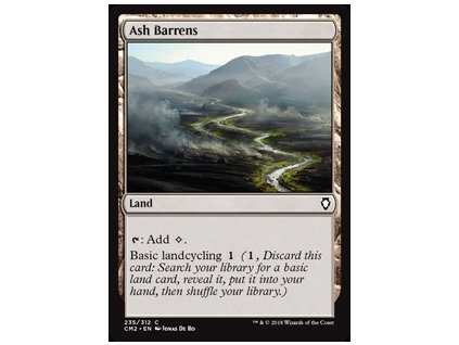 Ash Barrens (Foil NE, Stav Near Mint)