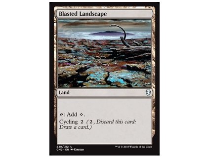 Blasted Landscape (Foil NE, Stav Near Mint)