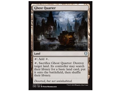 Ghost Quarter (Foil NE, Stav Near Mint)