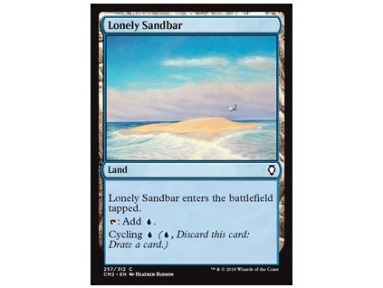 Lonely Sandbar (Foil NE, Stav Near Mint)