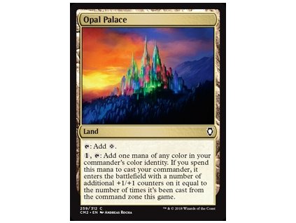 Opal Palace (Foil NE, Stav Near Mint)