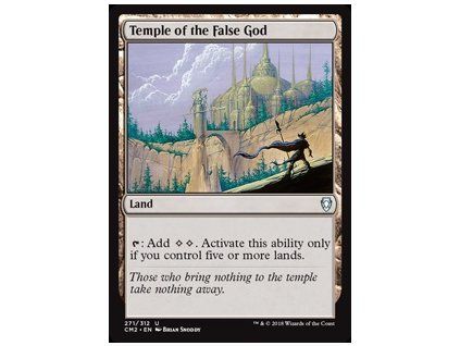 Temple of the False God