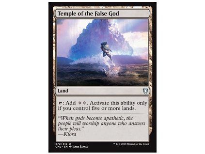 Temple of the False God