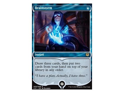 Brainstorm (Foil NE, Stav Near Mint)