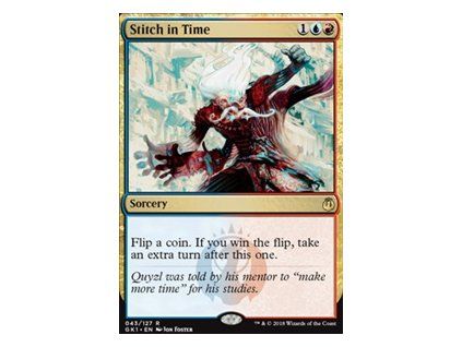 Stitch in Time