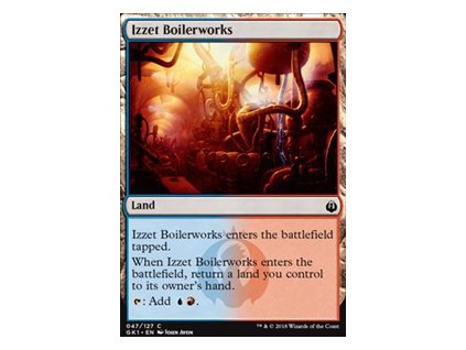 Izzet Boilerworks (Foil NE, Stav Near Mint)