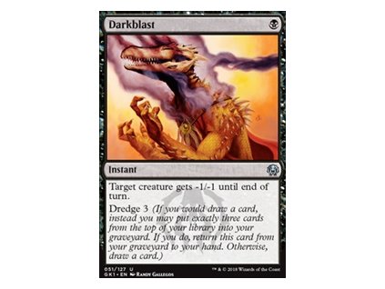 Darkblast (Foil NE, Stav Near Mint)