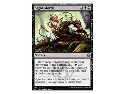 Vigor Mortis (Foil NE, Stav Near Mint)