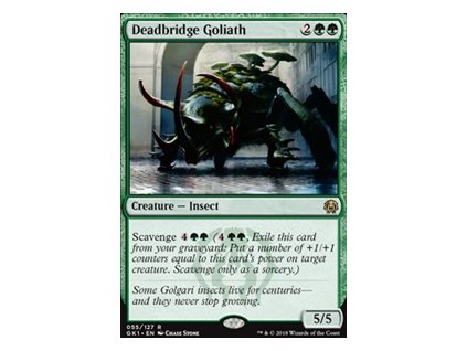 Deadbridge Goliath (Foil NE, Stav Near Mint)