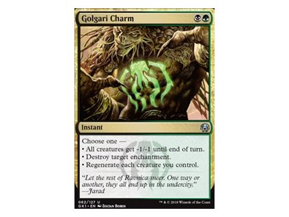 Golgari Charm (Foil NE, Stav Near Mint)
