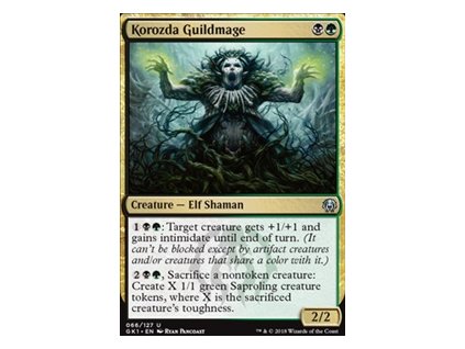 Korozda Guildmage (Foil NE, Stav Near Mint)