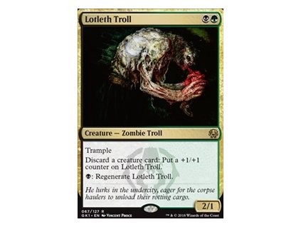 Lotleth Troll (Foil NE, Stav Near Mint)