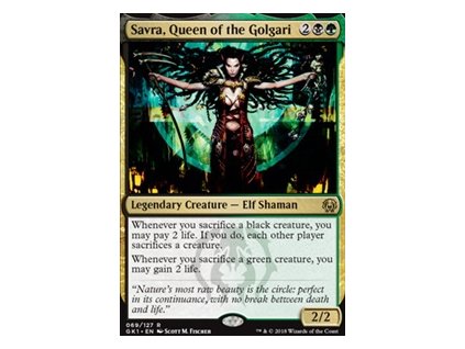 Savra, Queen of the Golgari (Foil NE, Stav Near Mint)