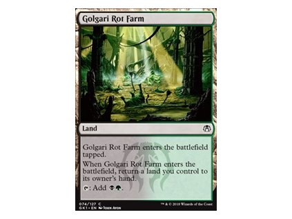 Golgari Rot Farm (Foil NE, Stav Near Mint)