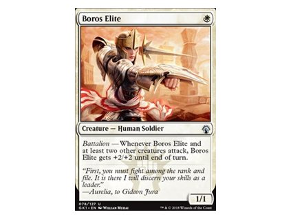 Boros Elite (Foil NE, Stav Near Mint)
