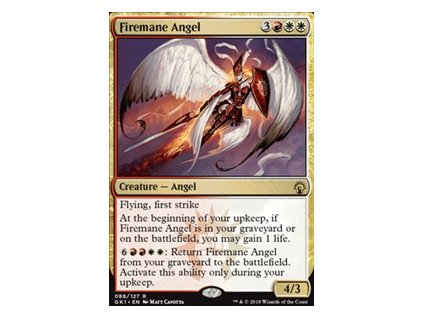 Firemane Angel (Foil NE, Stav Near Mint)