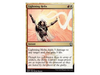 Lightning Helix (Foil NE, Stav Near Mint)