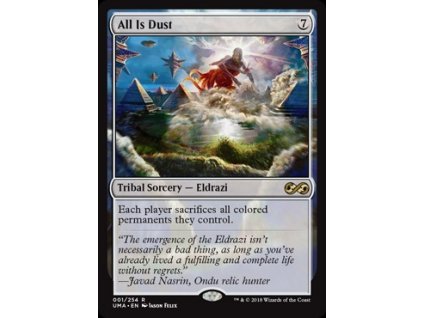 All Is Dust (Foil NE, Stav Near Mint)
