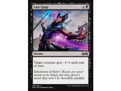 Last Gasp (Foil NE, Stav Near Mint)