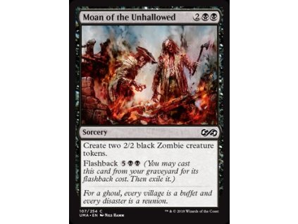 Moan of the Unhallowed (Foil ANO, Stav Near Mint)