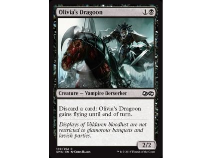 Olivia's Dragoon (Foil ANO, Stav Near Mint)