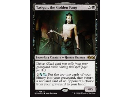 Tasigur, the Golden Fang (Foil NE, Stav Near Mint)