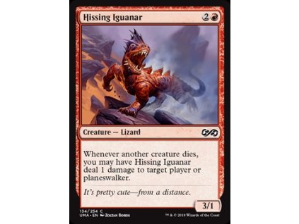 Hissing Iguanar (Foil NE, Stav Near Mint)