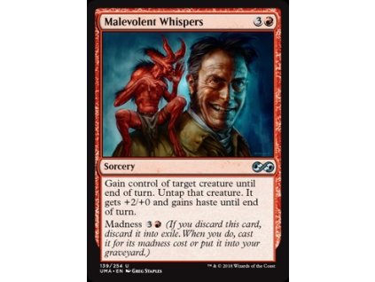 Malevolent Whispers (Foil NE, Stav Near Mint)