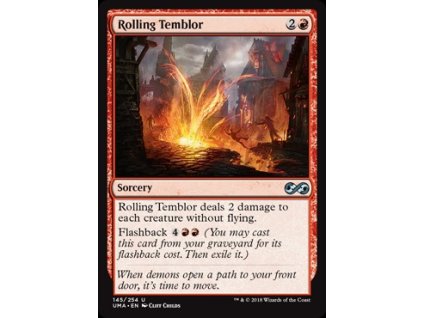 Rolling Temblor (Foil NE, Stav Near Mint)