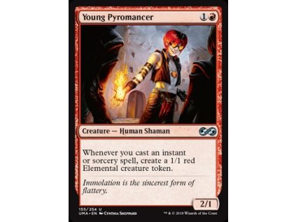 Young Pyromancer (Foil NE, Stav Near Mint)