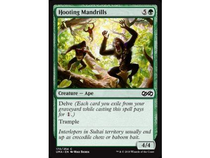 Hooting Mandrills