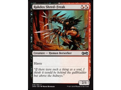 Rakdos Shred-Freak (Foil ANO, Stav Near Mint)