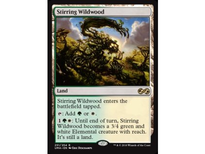 Stirring Wildwood (Foil NE, Stav Near Mint)