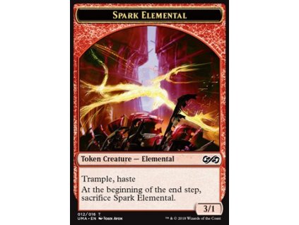 Token Spark Elemental (Foil NE, Stav Near Mint)