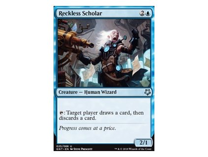 Reckless Scholar (Foil NE, Stav Near Mint)