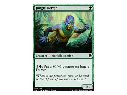 Jungle Delver (Foil NE, Stav Near Mint)