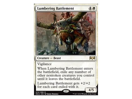 Lumbering Battlement (Foil NE, Stav Near Mint)