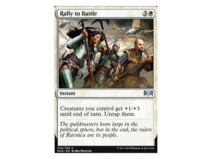 Rally to Battle (Foil ANO, Stav Near Mint)