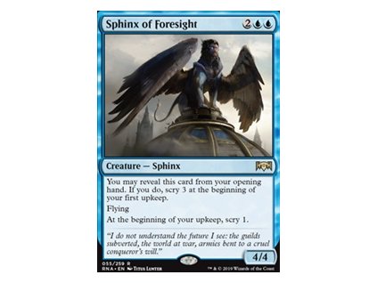 Sphinx of Foresight (Foil NE, Stav Near Mint)