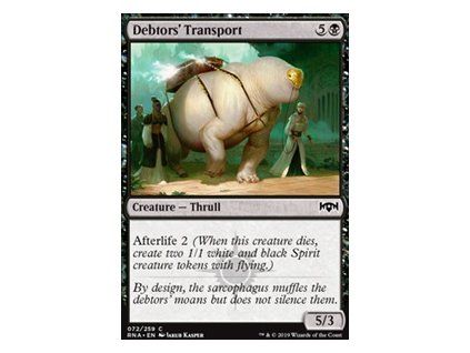Debtors' Transport
