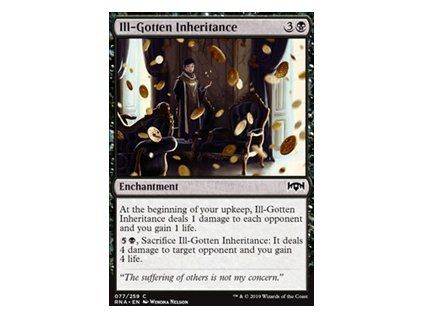 Ill-Gotten Inheritance